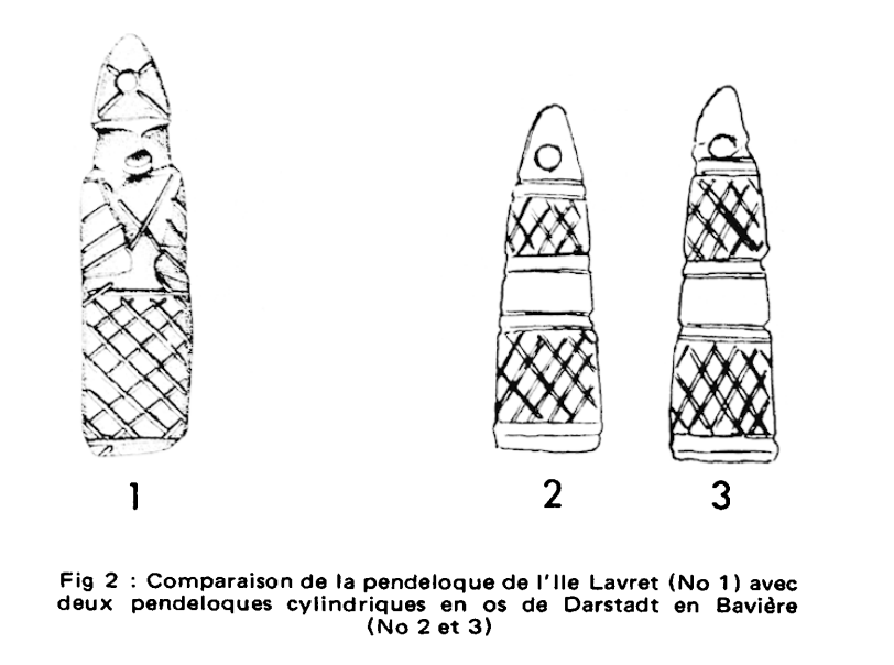 Comparaison avec des pendeloques de Darstadt